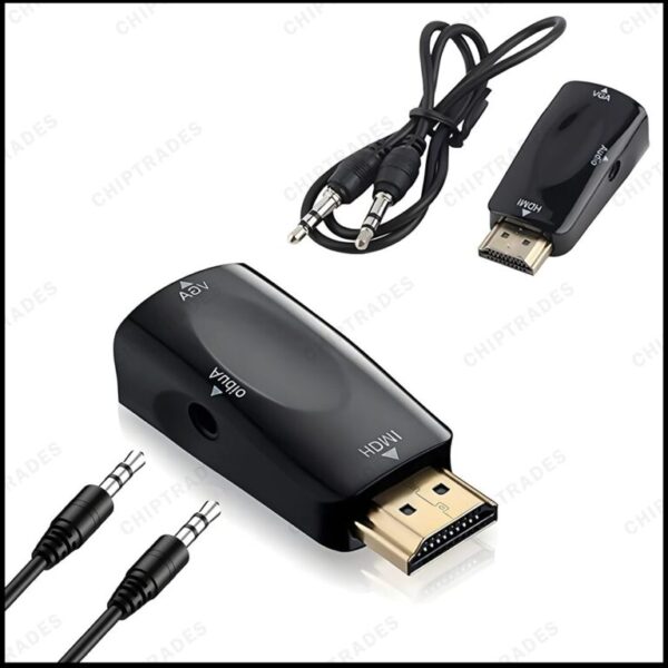 (1024)  Hdmi (m) to Vga (f) dongle - Image 2