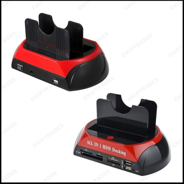 (1124) Docking Station with card reader - Image 2
