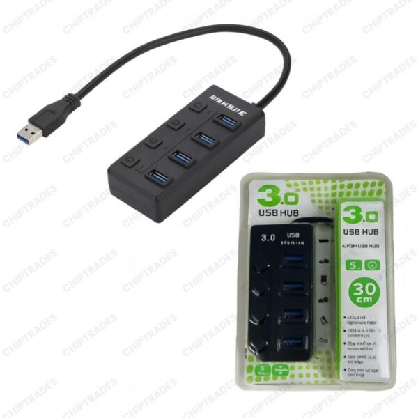 (0725) USB Hub 4 port/4 switch 3.0 - Image 2