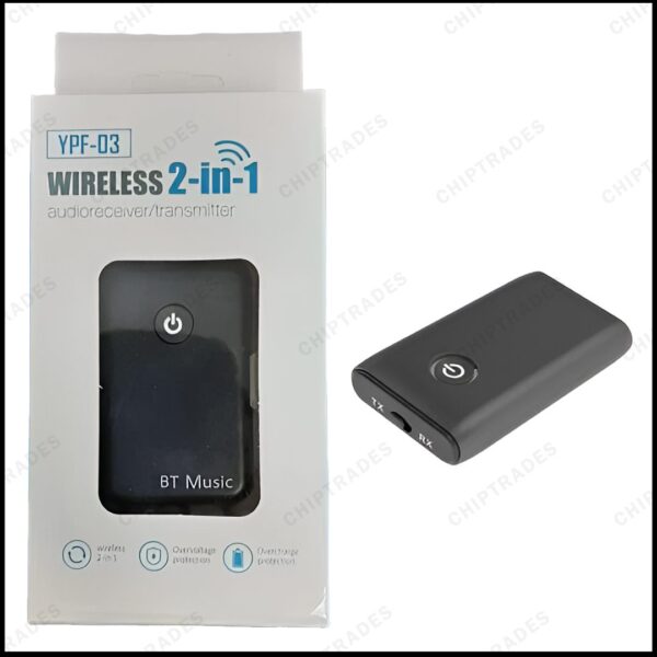 (1224)  Bluetooth Receiver +Sender (white box) - Image 2