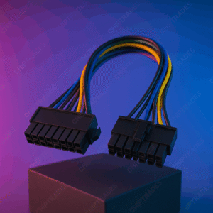 (1224)24 PIN female to 18 PIN male cable