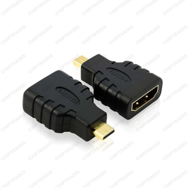 (1124) MICRO HDMI MALE TO FEMALE (M) TO (F) - Image 2