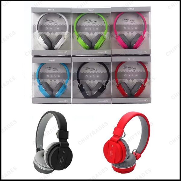 (1224) SH12 Headphones - Image 2