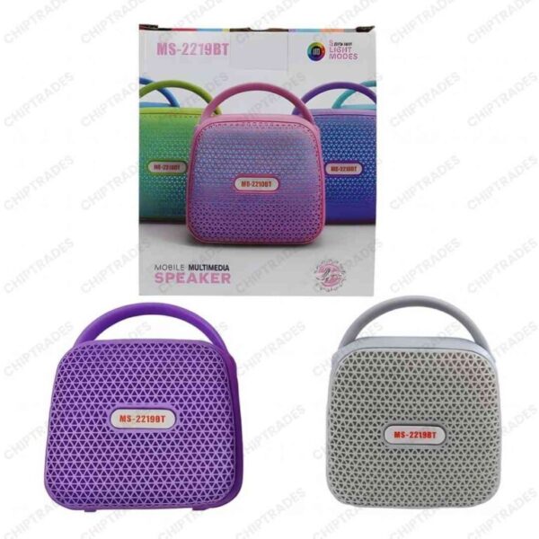 (524) (DS) MS 2219BT BLUETOOTH SPEAKER - Image 2