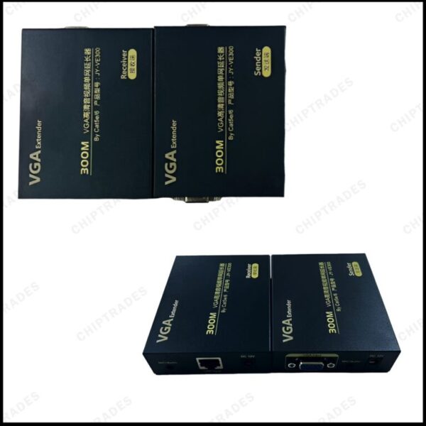 (524) (DS) 300 mtr vga Extender by Cat 5 - Image 2